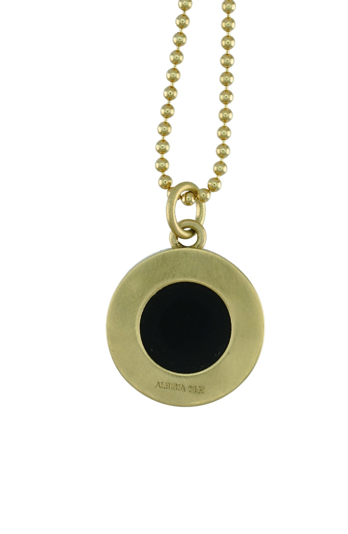 Intaglio Alexander the Great Necklace in 18k gold, view 4