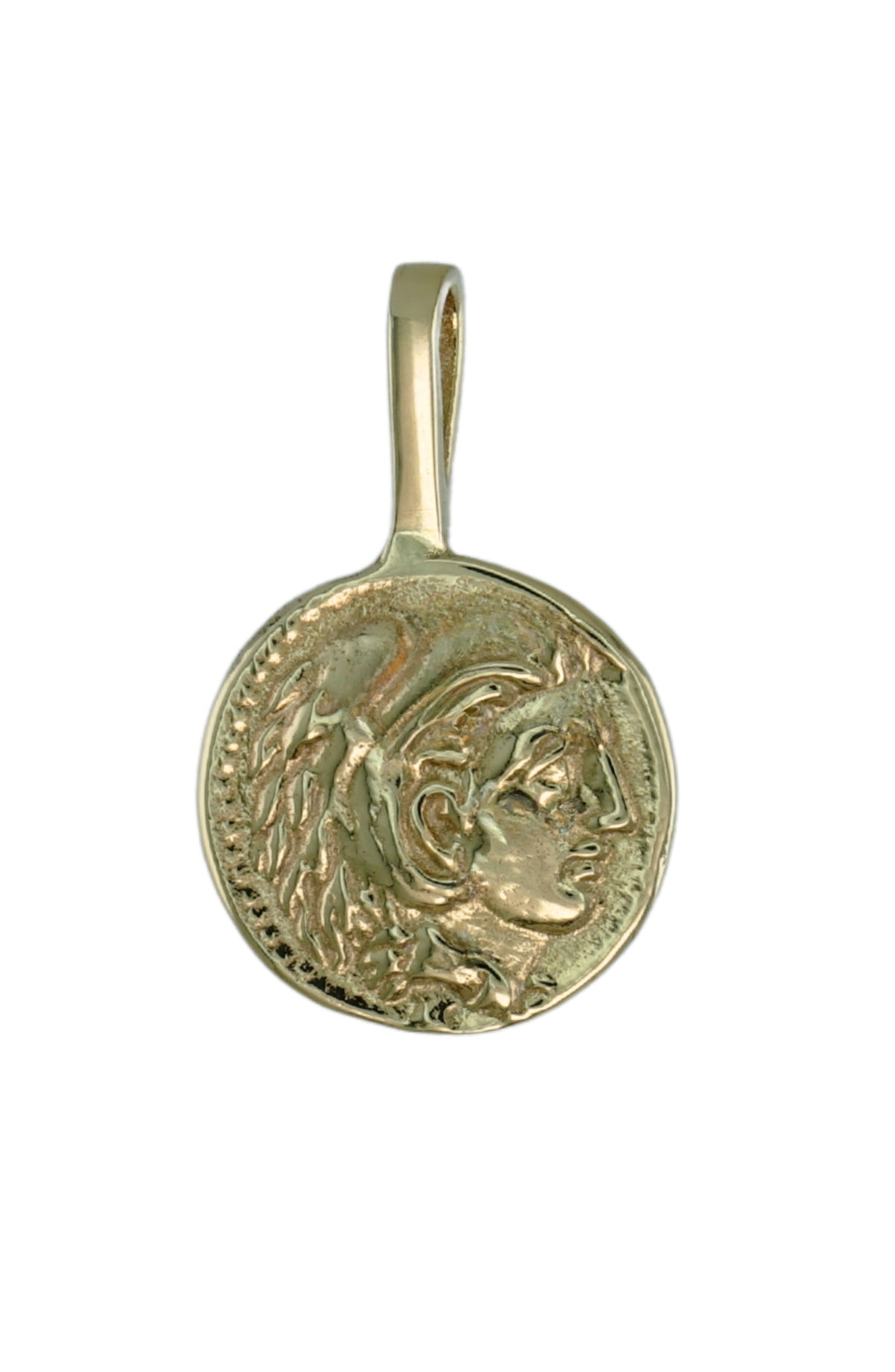 ATG Coin Pendant in 14k gold
