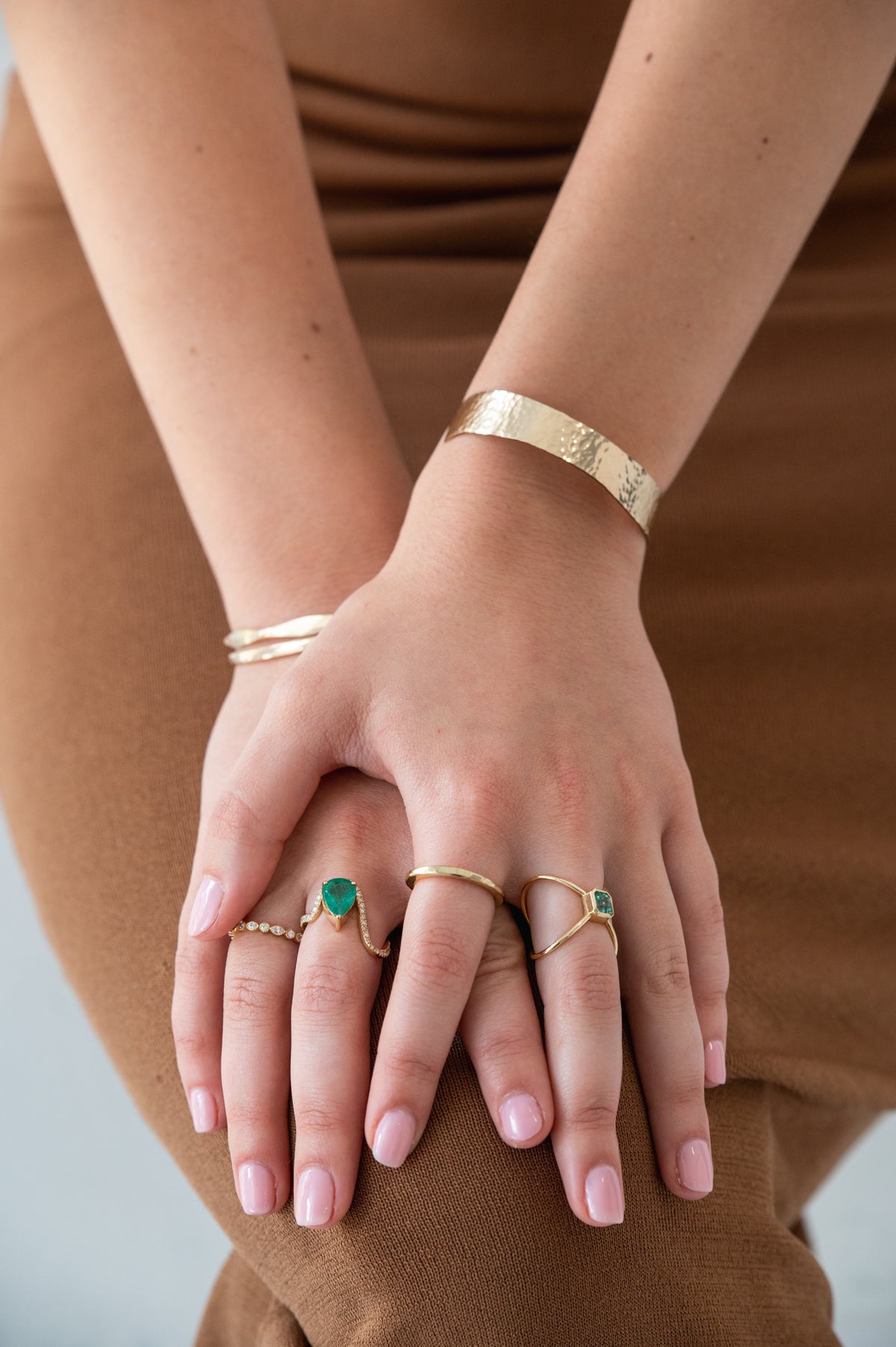 Serena Ring in 18k gold, view 3