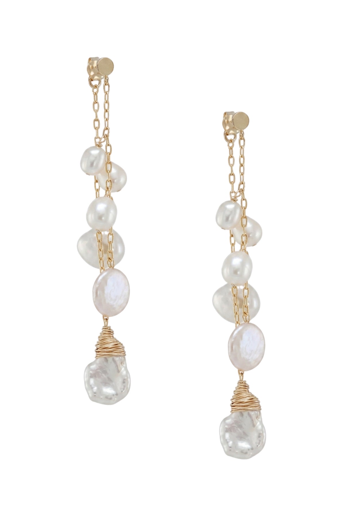 Aurora Earrings in 14k gold filled
