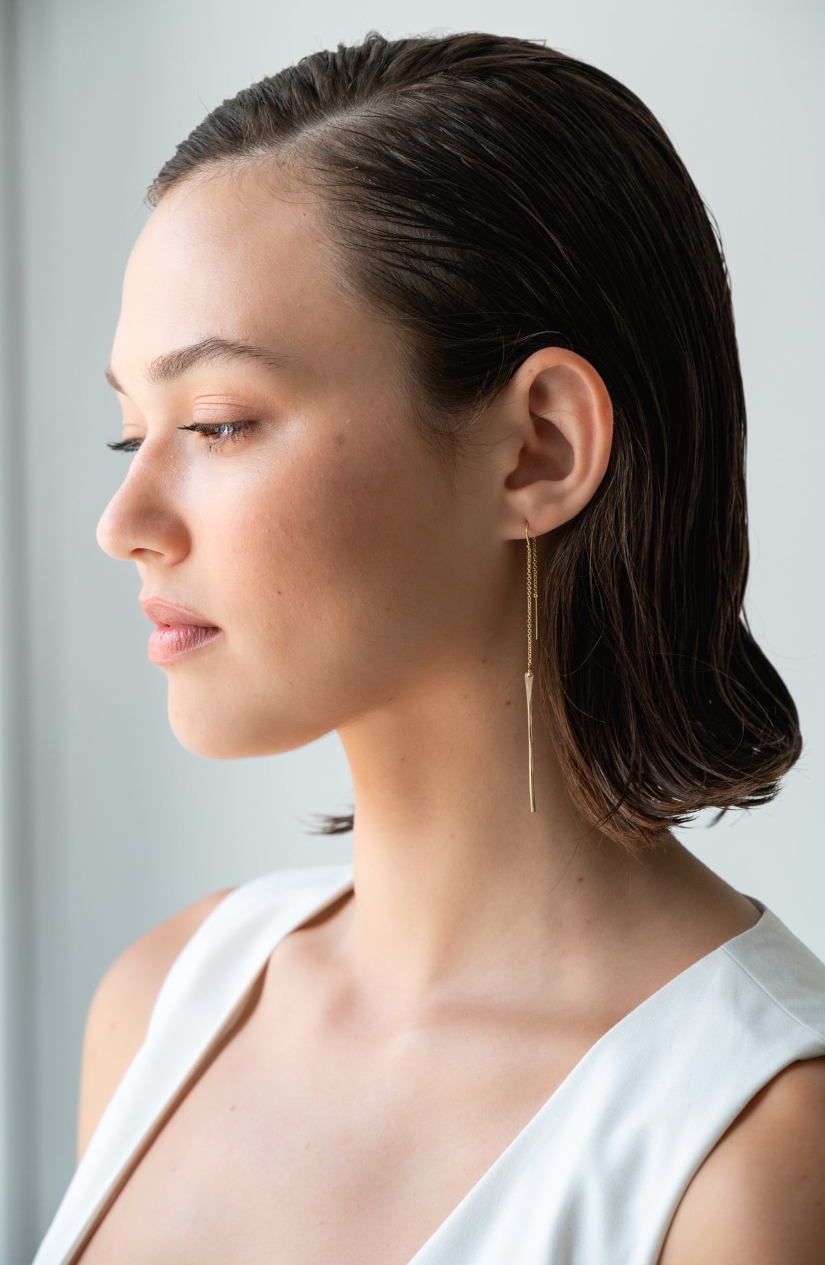 Bar U Threaders in 14k gold filled, view 2