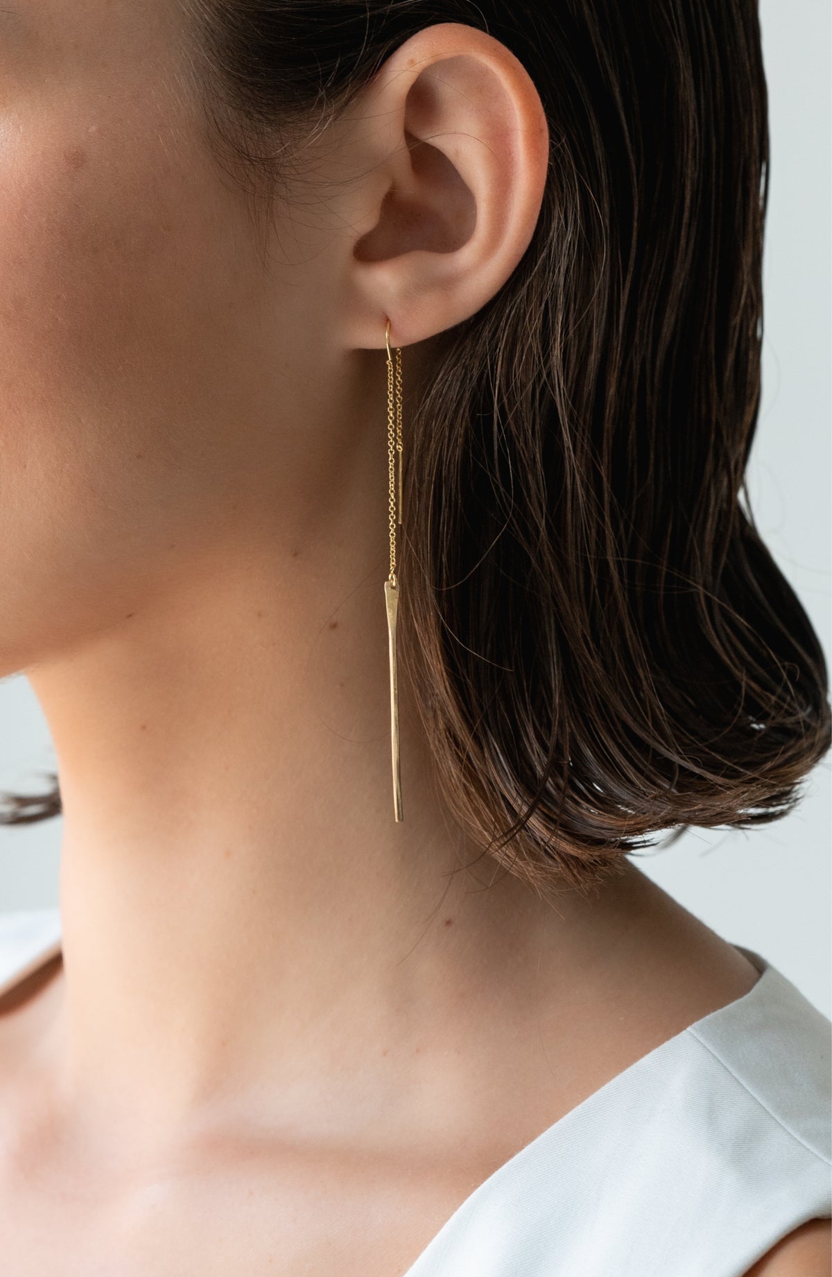 Bar U Threaders in 14k gold filled, view 3