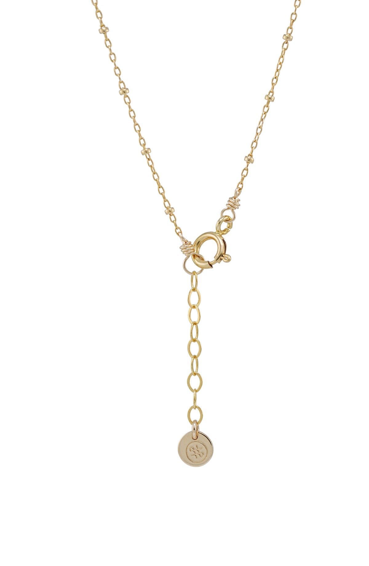 Eye of Horus Necklace in 14k gold filled, view 3