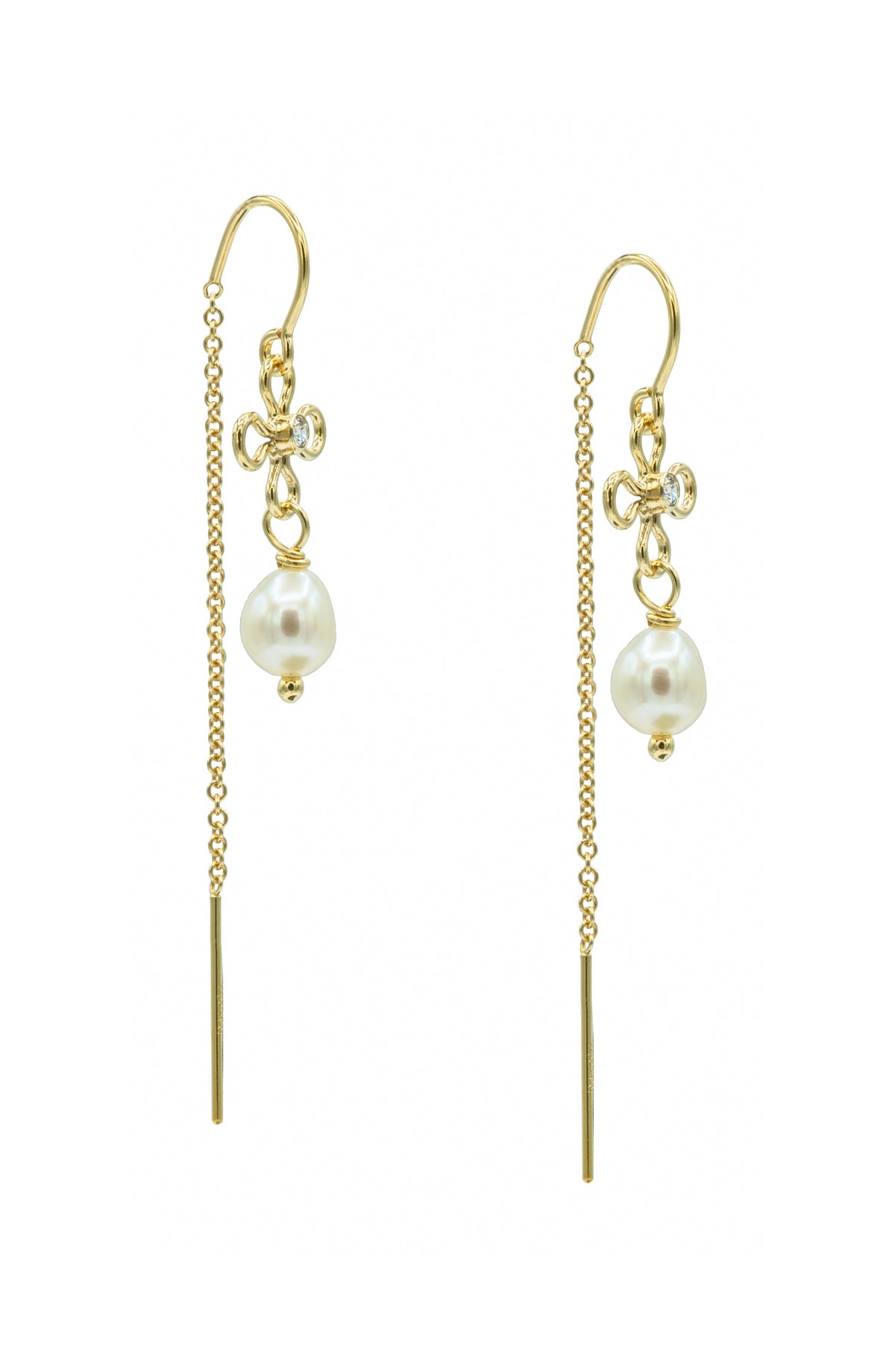 Flower Power Threaders in 14k gold filled