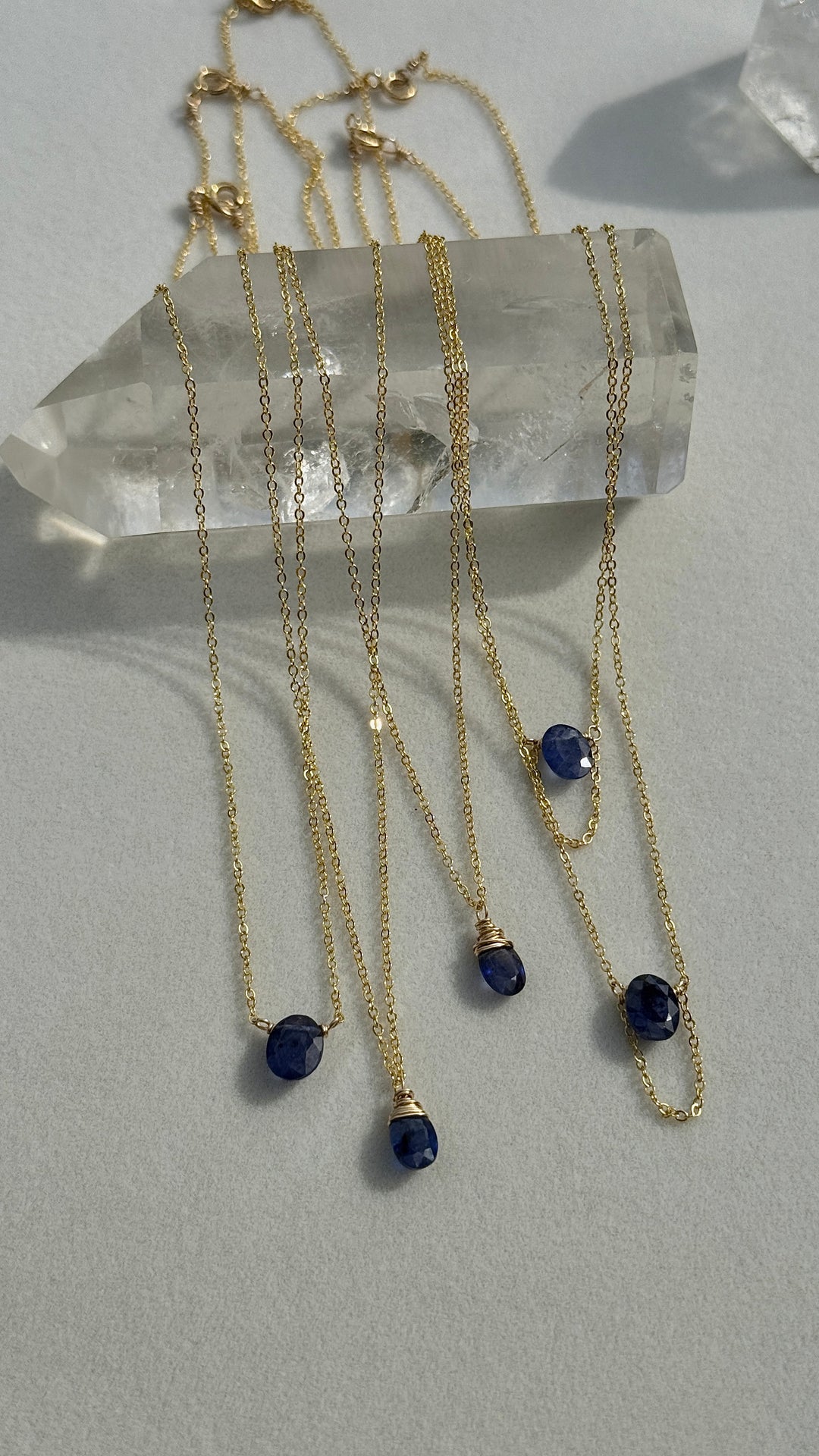 Reserved Sapphire Necklace