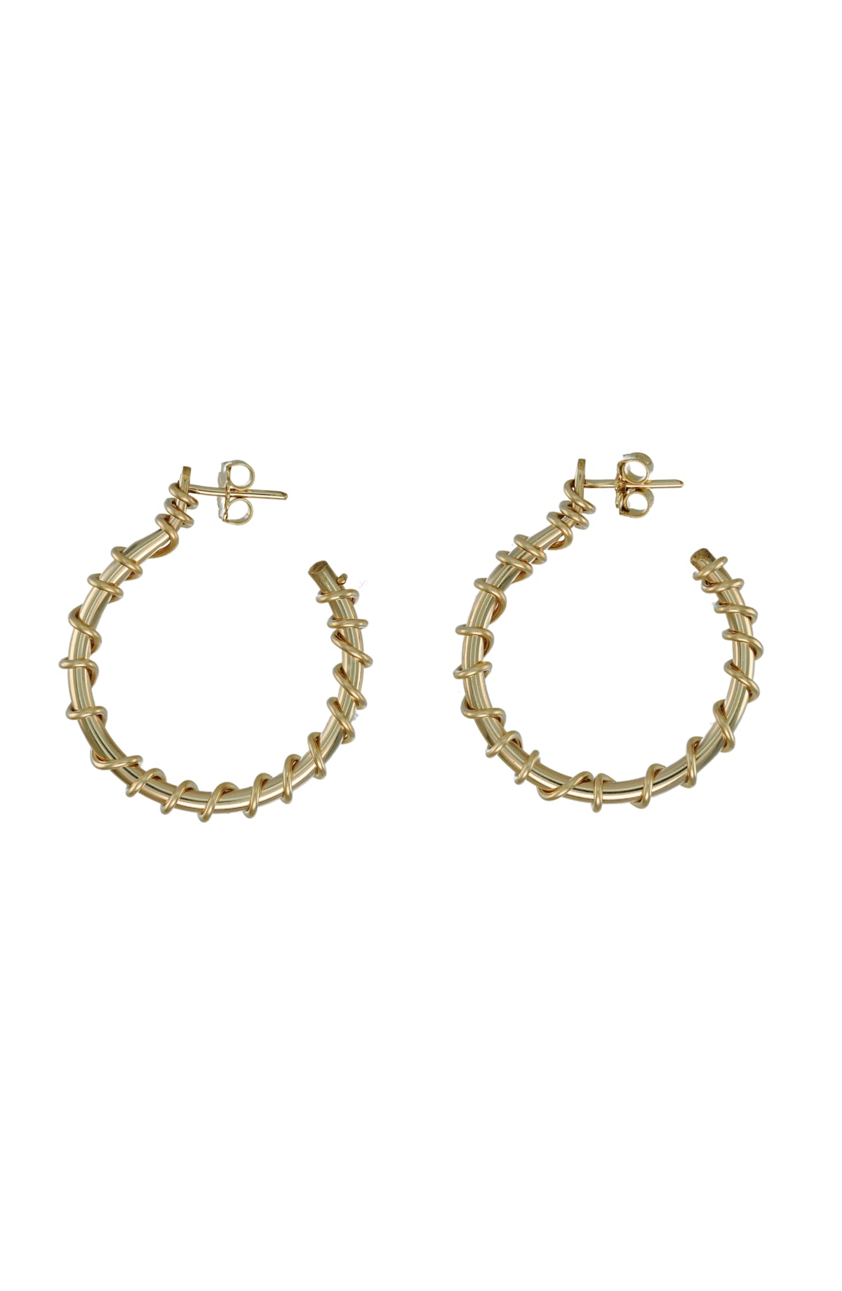 Spina Hoops in 14k gold filled