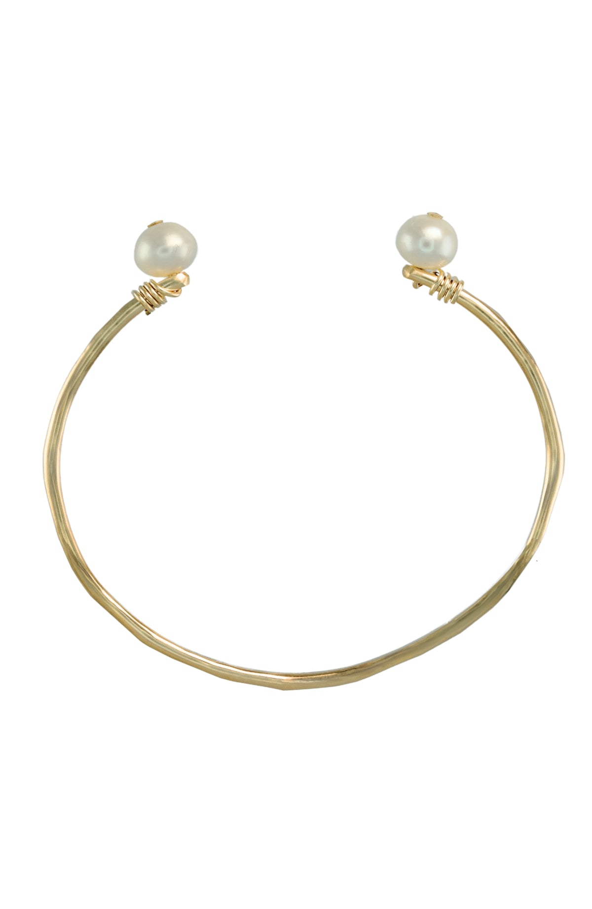 Vida Pearl Cuff in 14k gold filled
