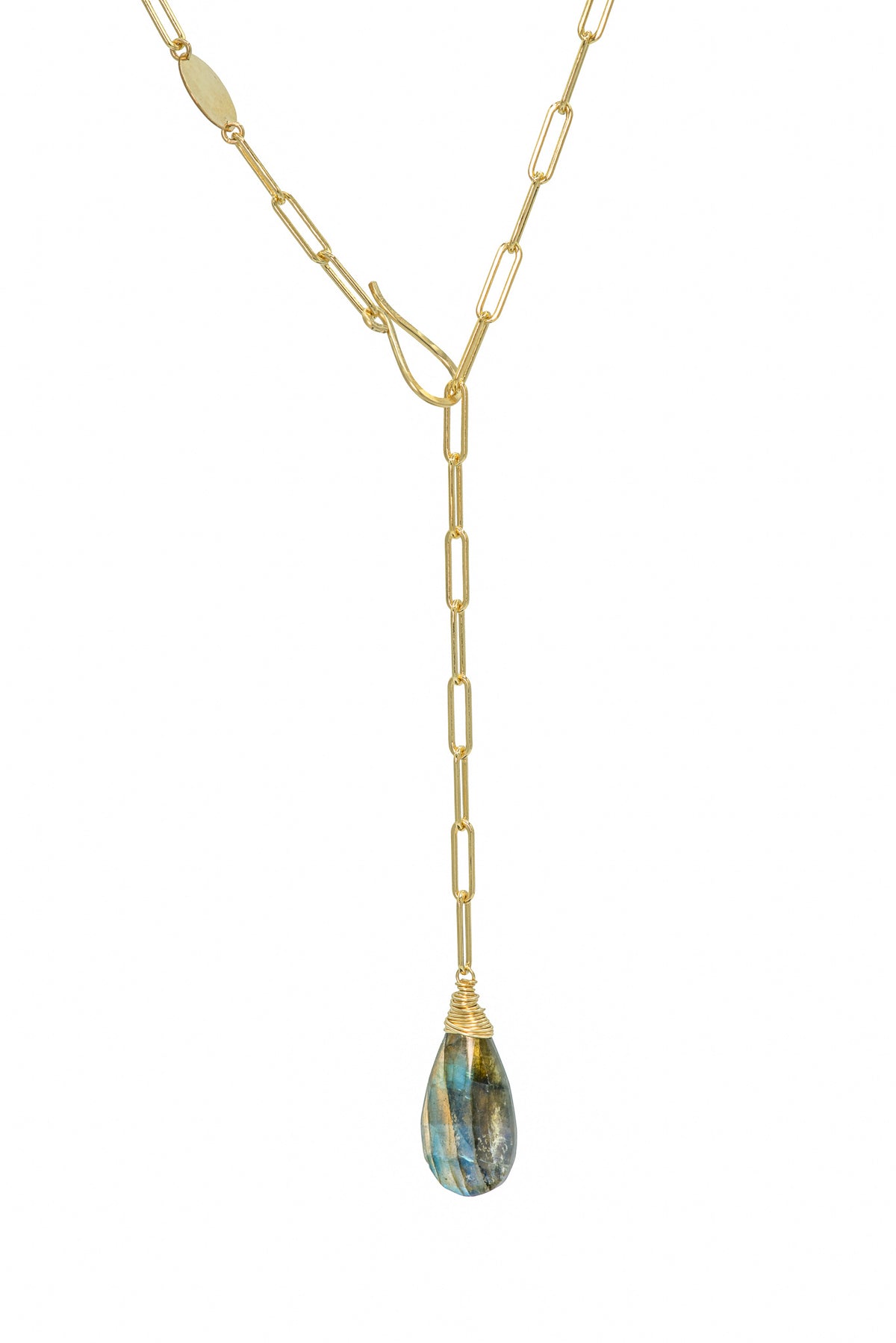 Veda Labradorite Lariat