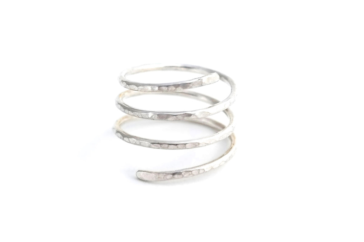 Spiral Ring in sterling silver