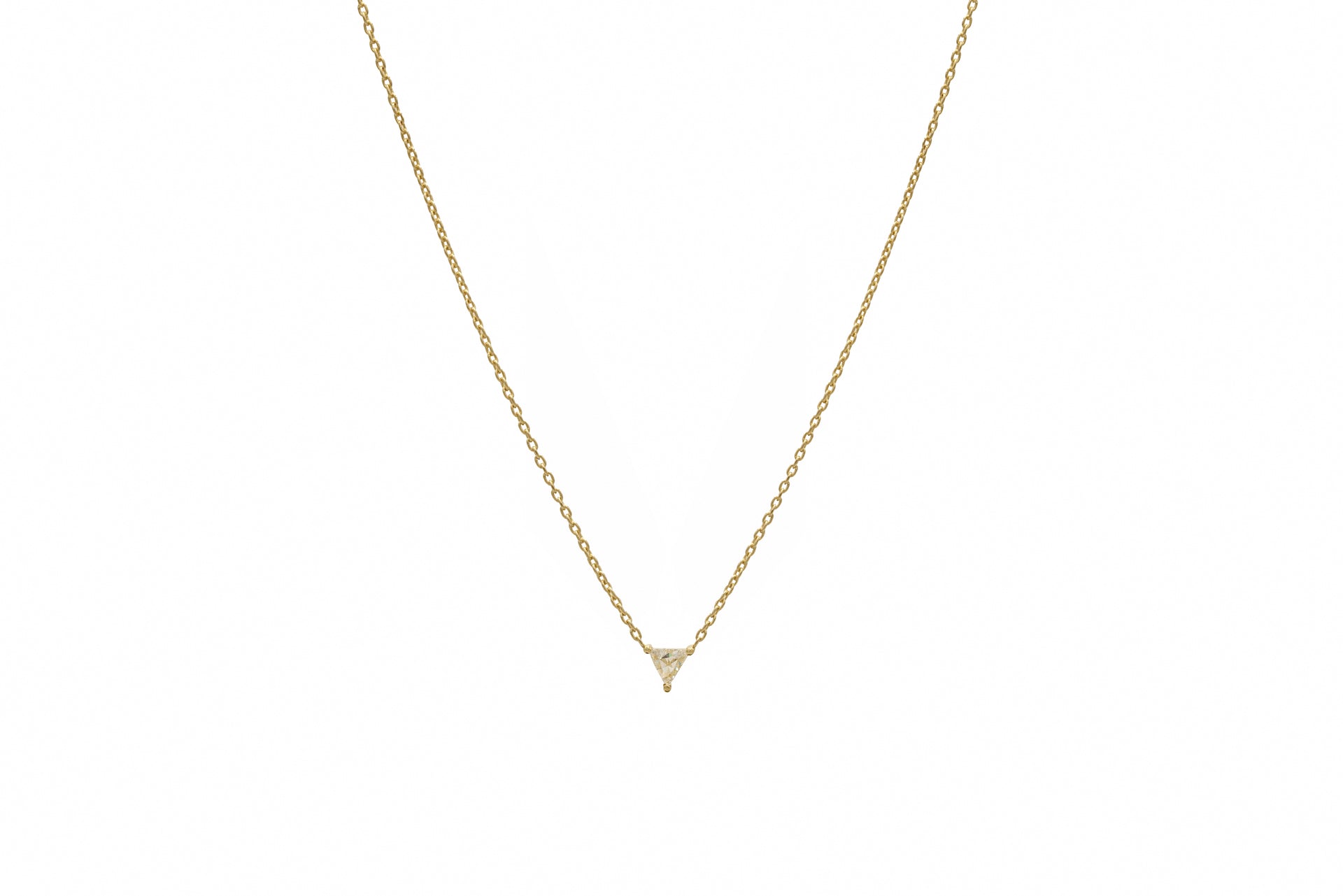 Solo Diamond Necklace - Albisia Jewelry