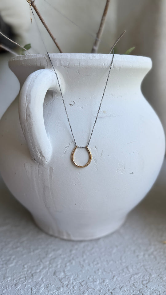 03/30 Lucky Horseshoe Necklace