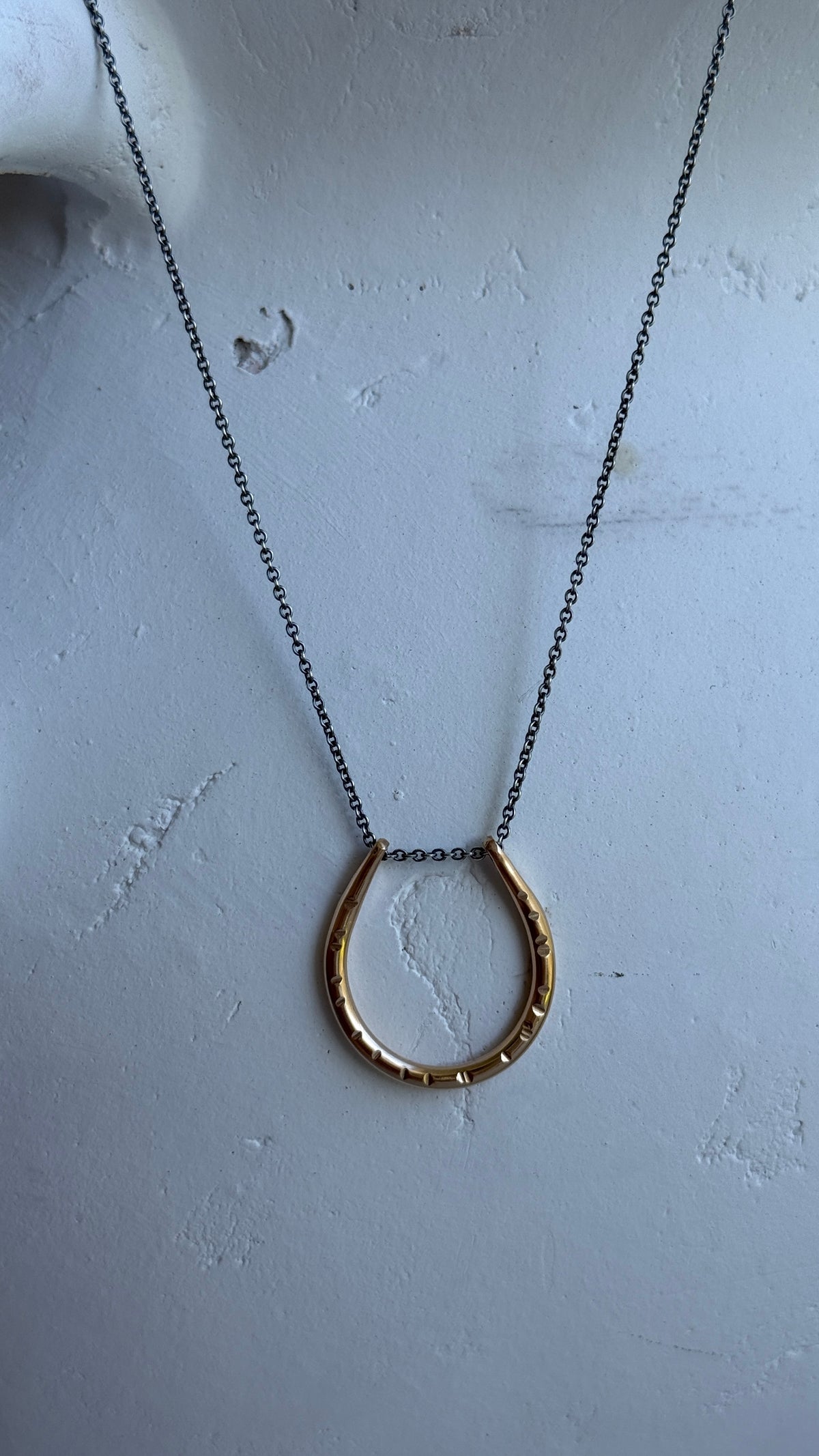 Lucky Horseshoe Necklace, The One Collection piece 3 of 30