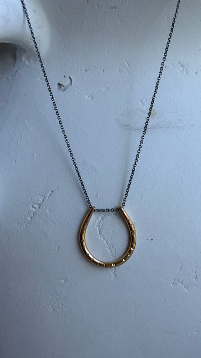 03/30 Lucky Horseshoe Necklace