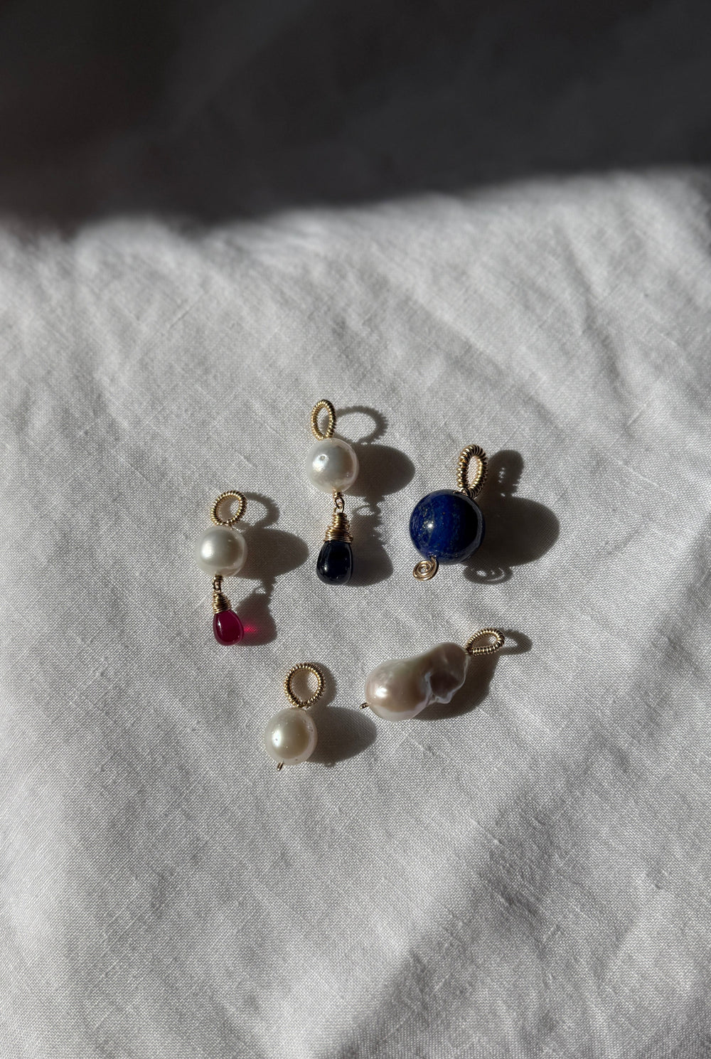 South Sea Pearl & Ruby Pendant