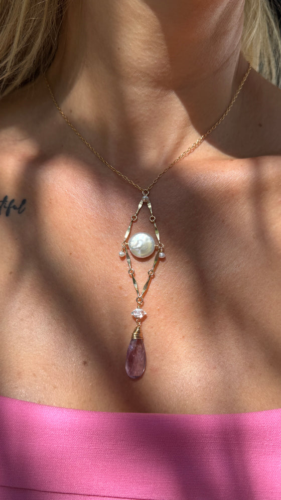 18/30 Tulum Amethyst Necklace