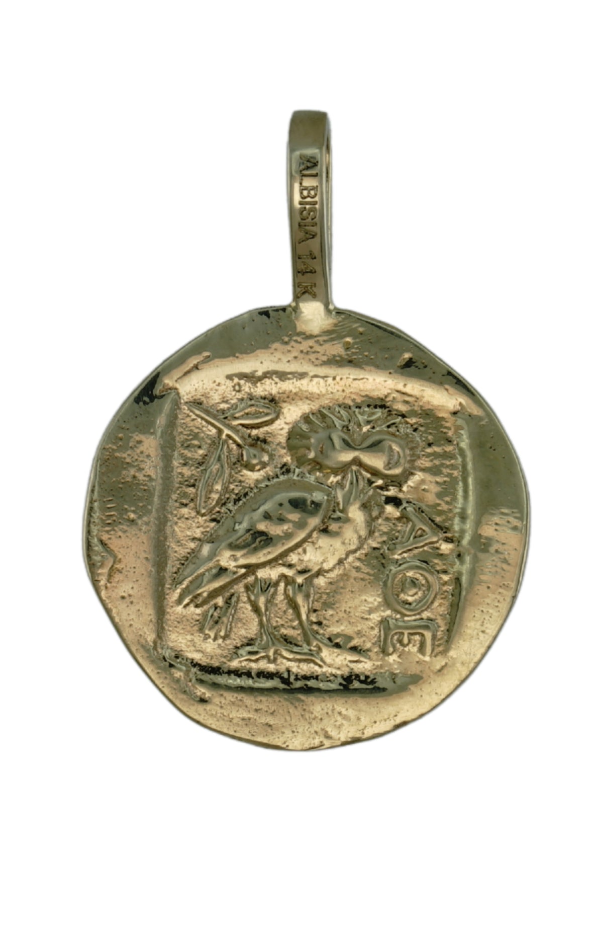 Athena Coin Pendant, view 2