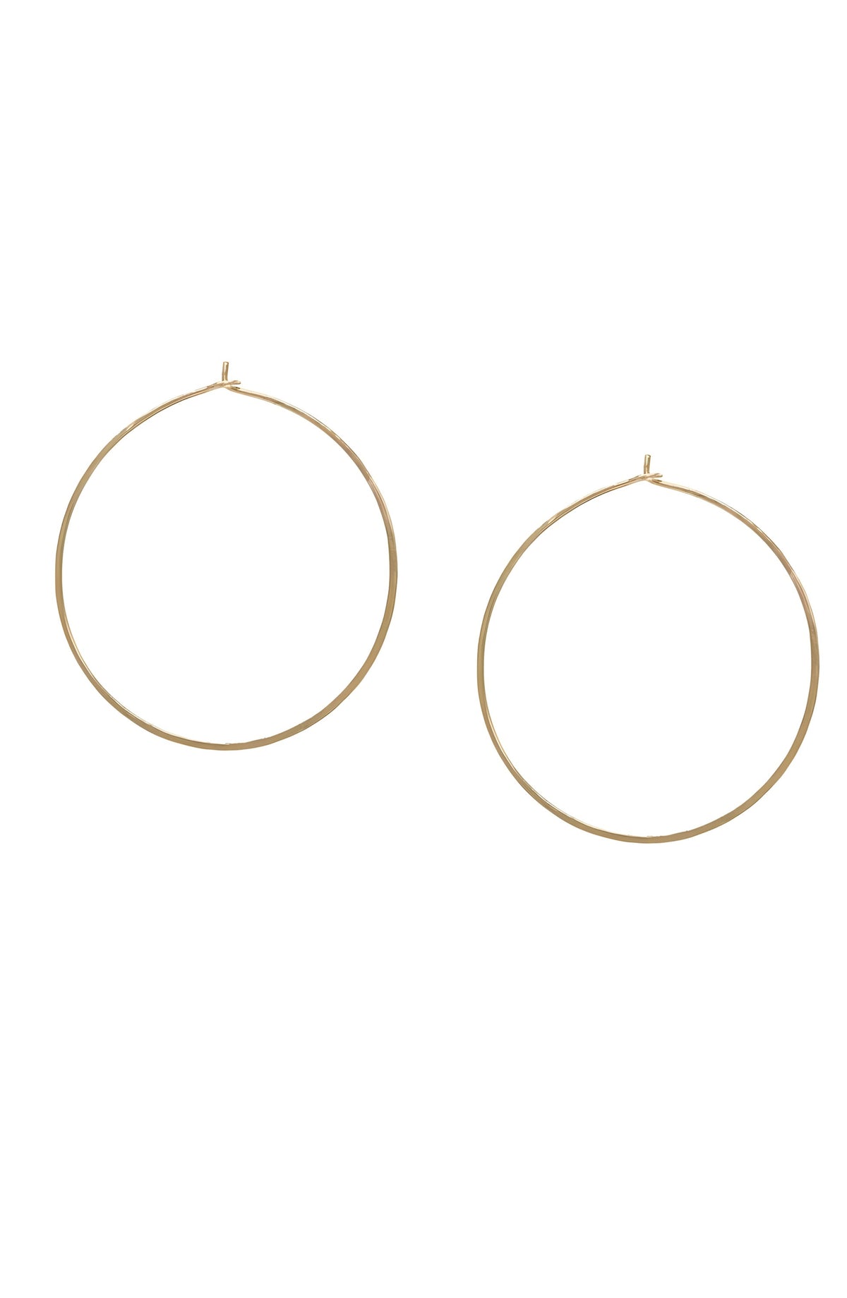 Basic Hoops in 14k gold filled