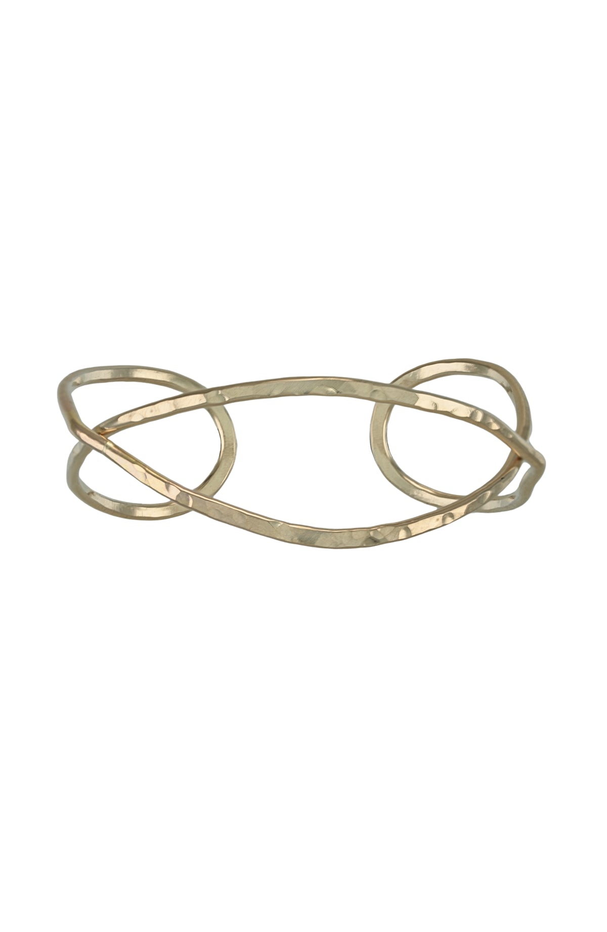 DNA Cuff in 14k gold filled, view 4