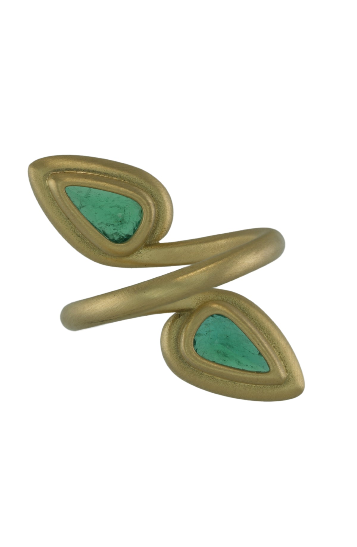 Double the Fun Ring in 18k gold, view 4