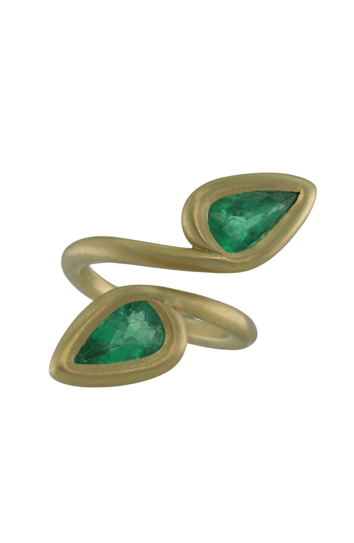 Double the Fun Ring in 18k gold, view 7