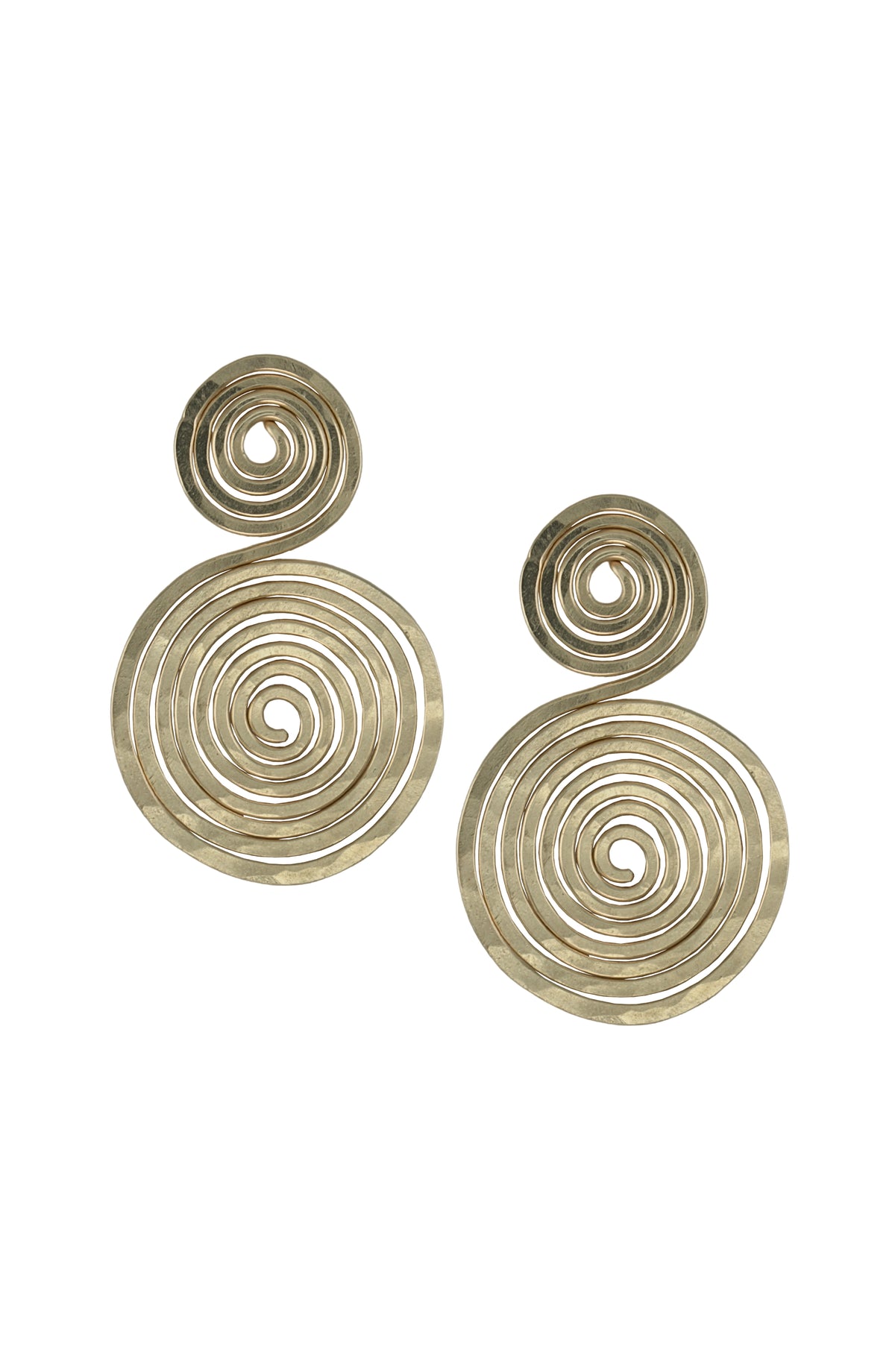Elissos Inverse Earrings in 14k gold filled