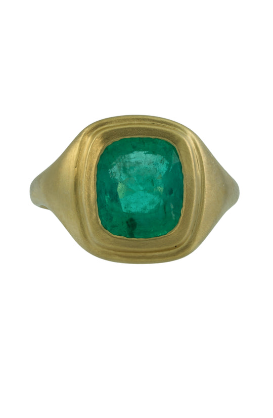 Pascal Emerald Ring