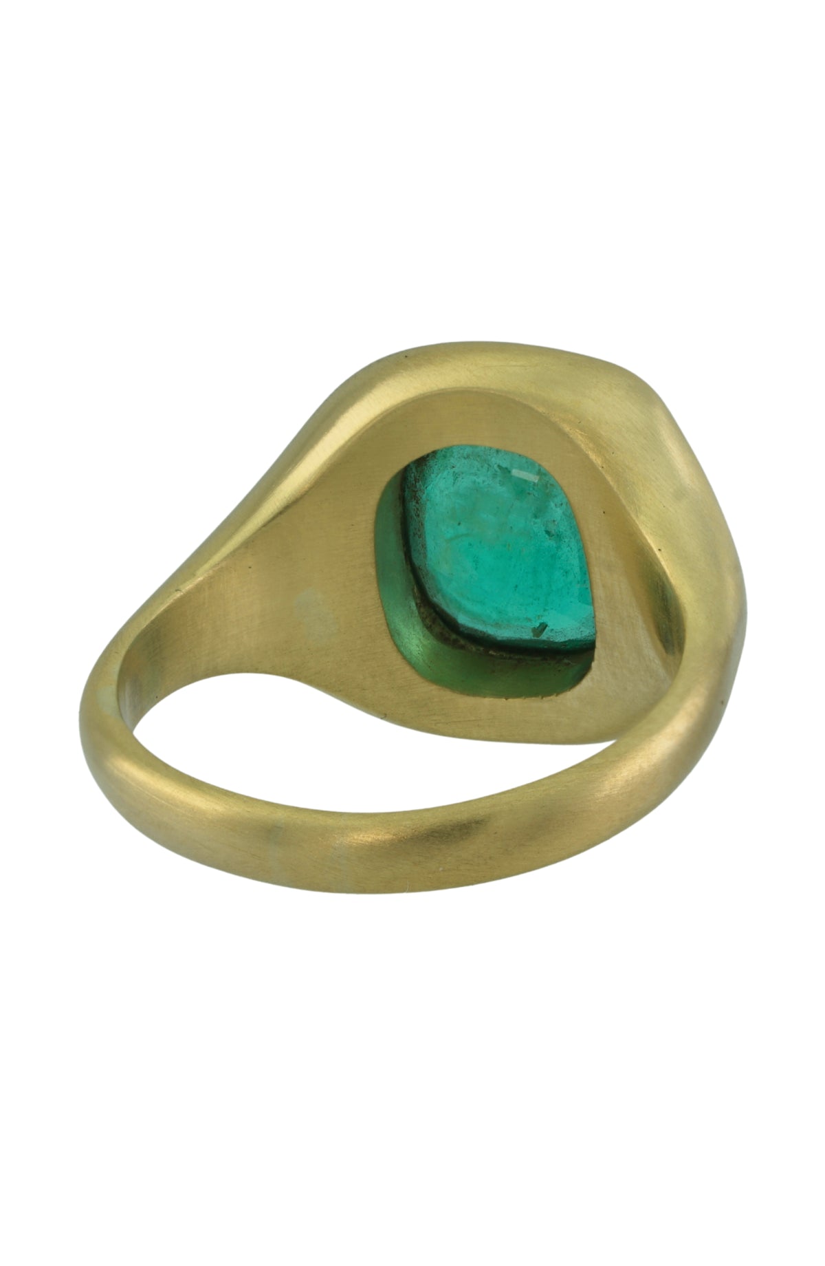 Pascal Emerald Ring, view 4