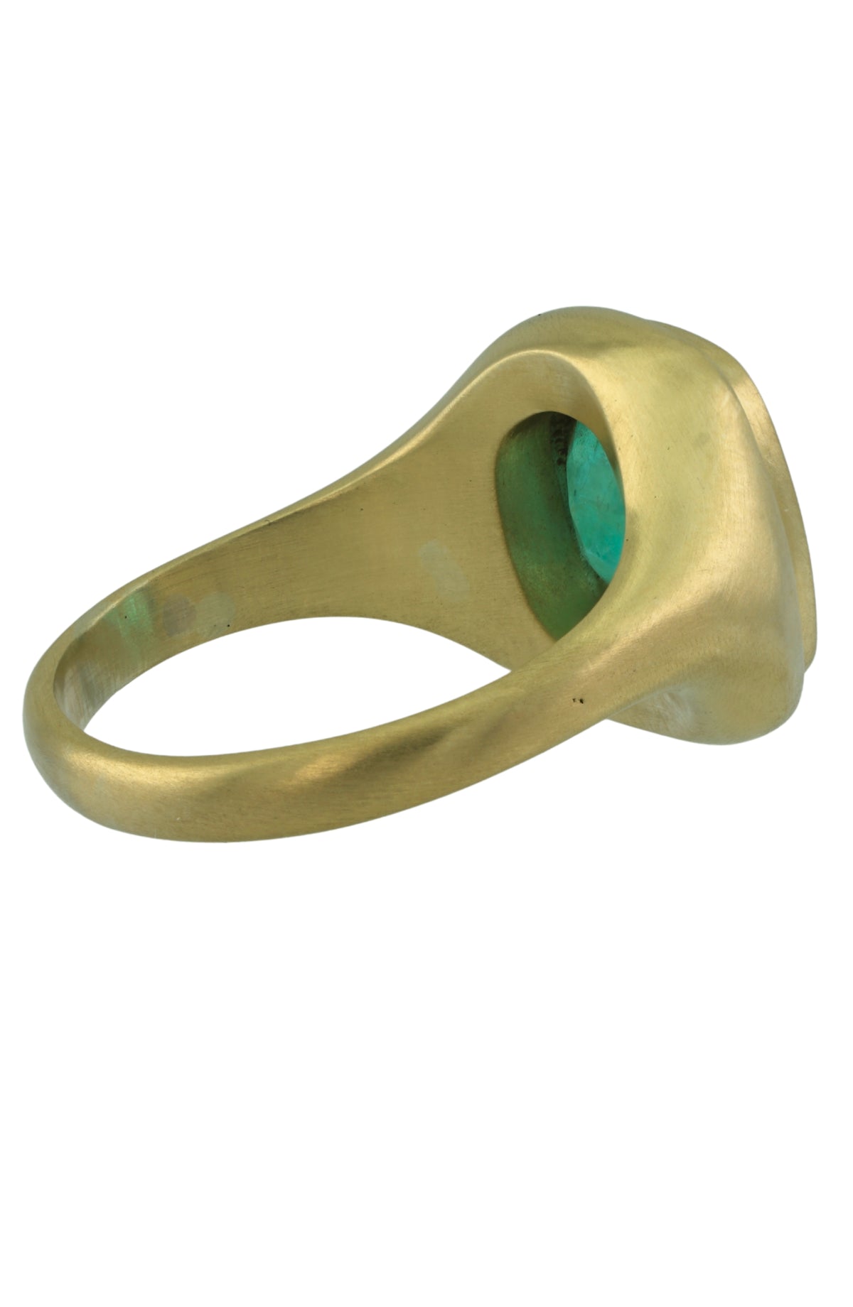 Pascal Emerald Ring, view 5