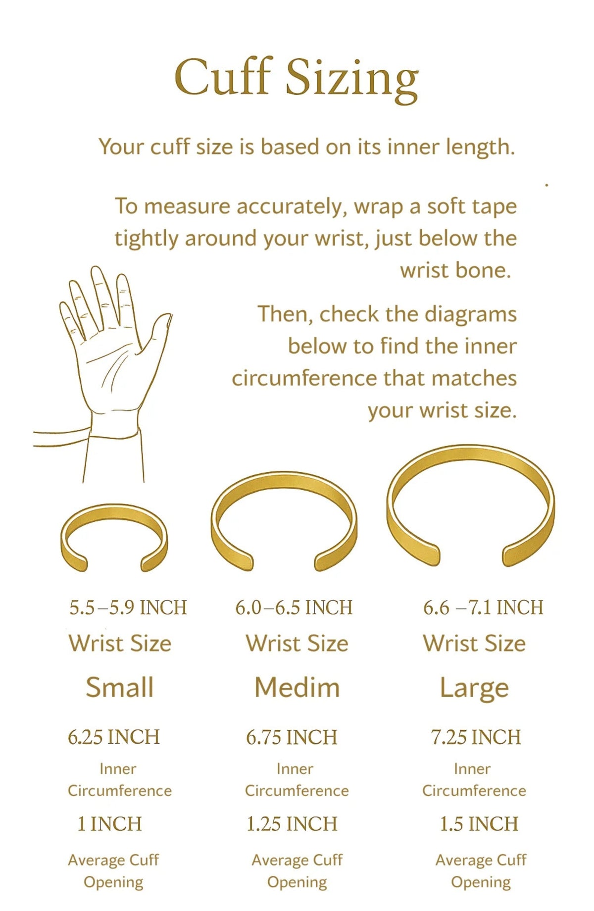 Simpli Cuff, plain hammered, view 4