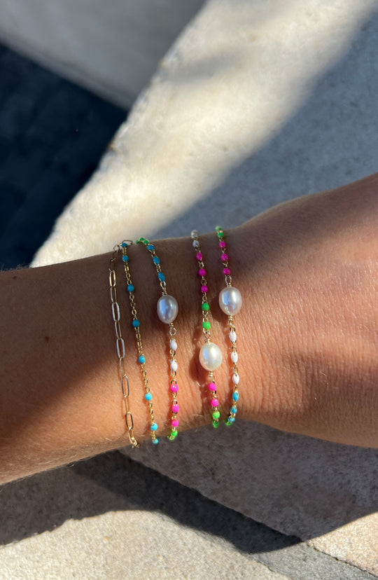 Iris Pearl Bracelet