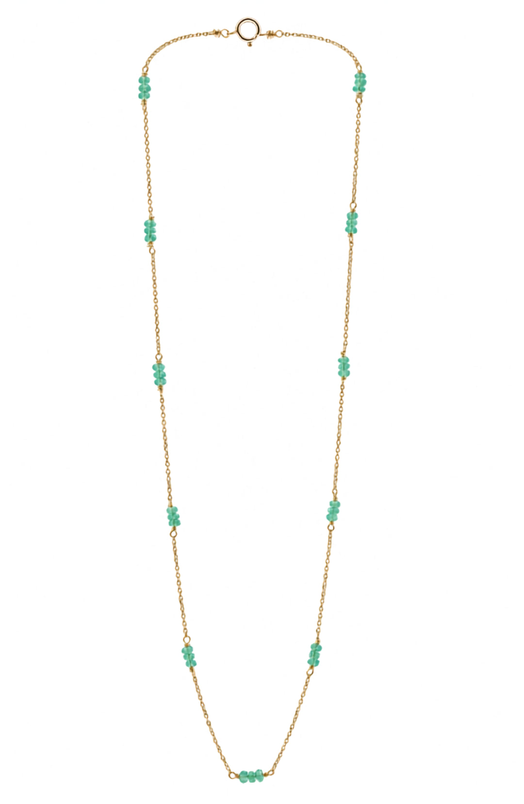 Lucky Emerald Necklace