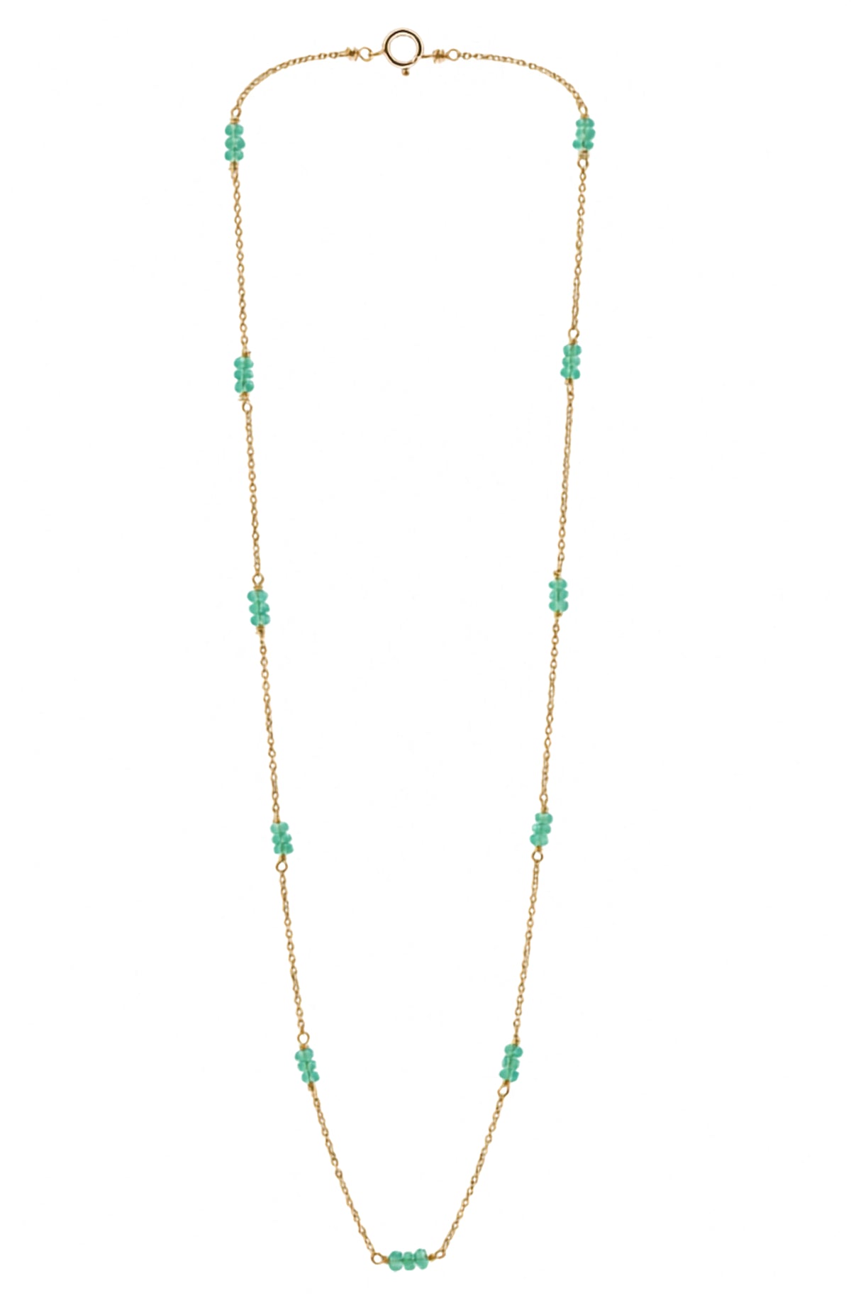 Lucky Emerald Necklace