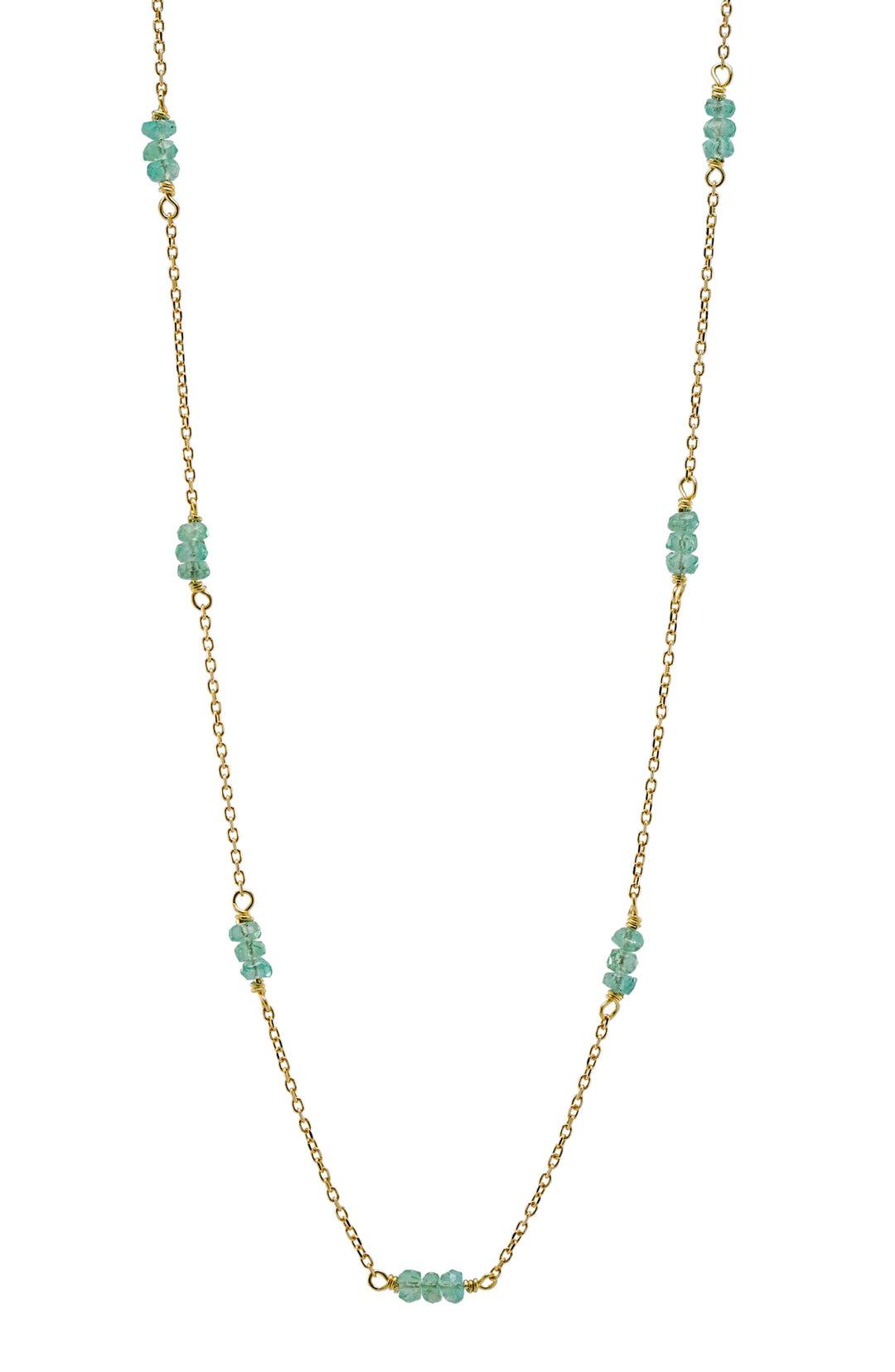 Lucky Emerald Necklace
