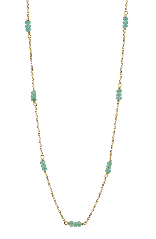 Lucky Emerald Necklace