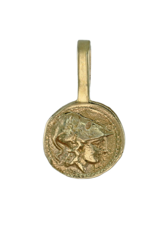 Mini Athena Coin Pendant