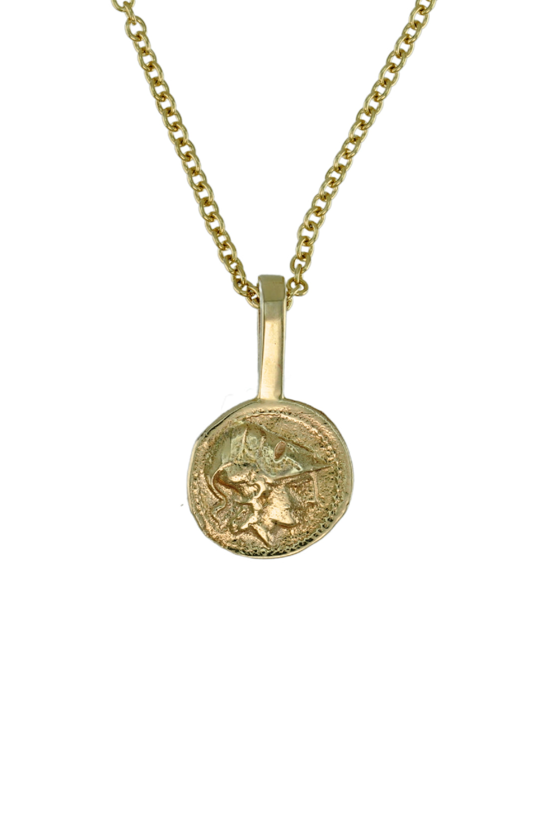 Mini Athena Coin Pendant