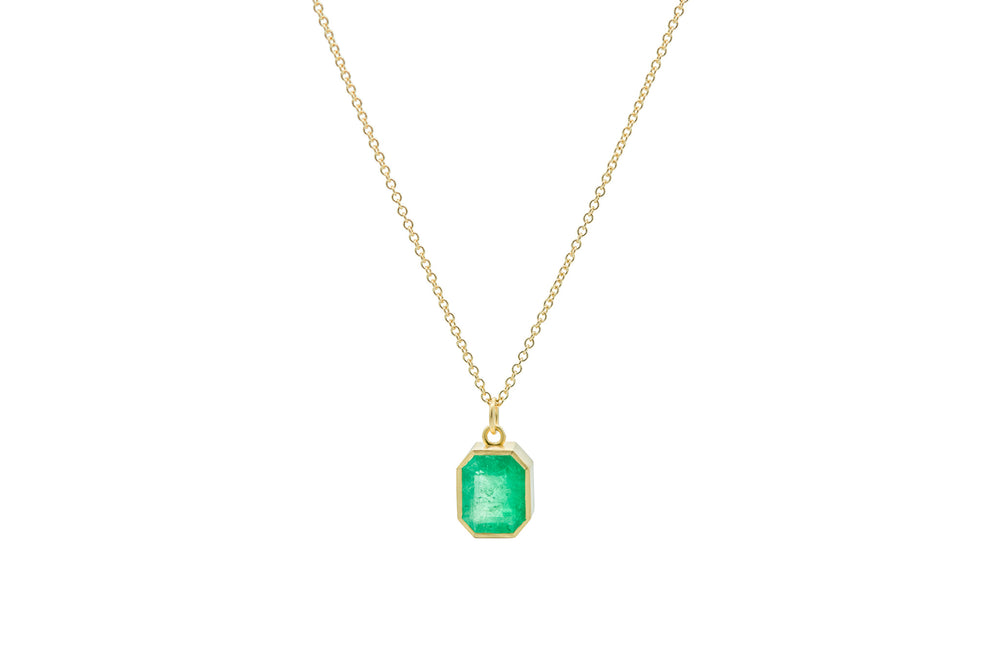 Colombian Emerald Necklace