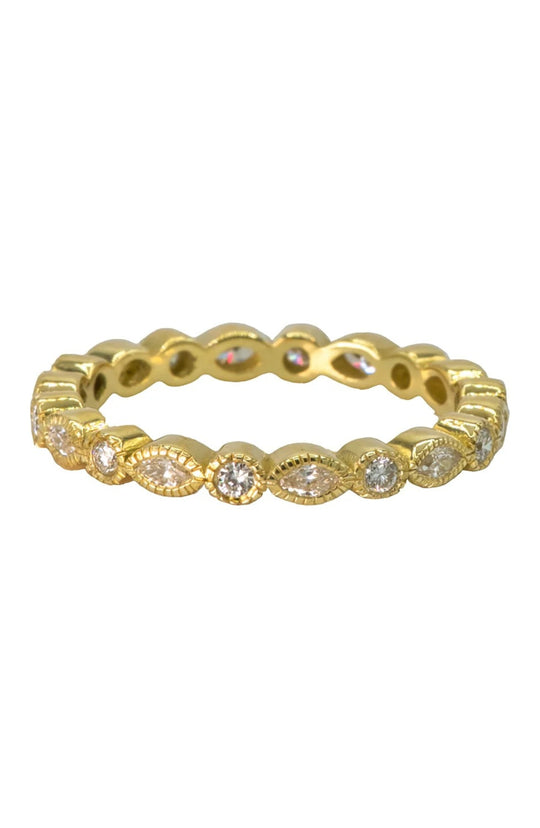 Serena Ringu Serena Ring | 18K Gold Diamond Ring 0.41 ct SI1 G | Albisia – ALBISIA