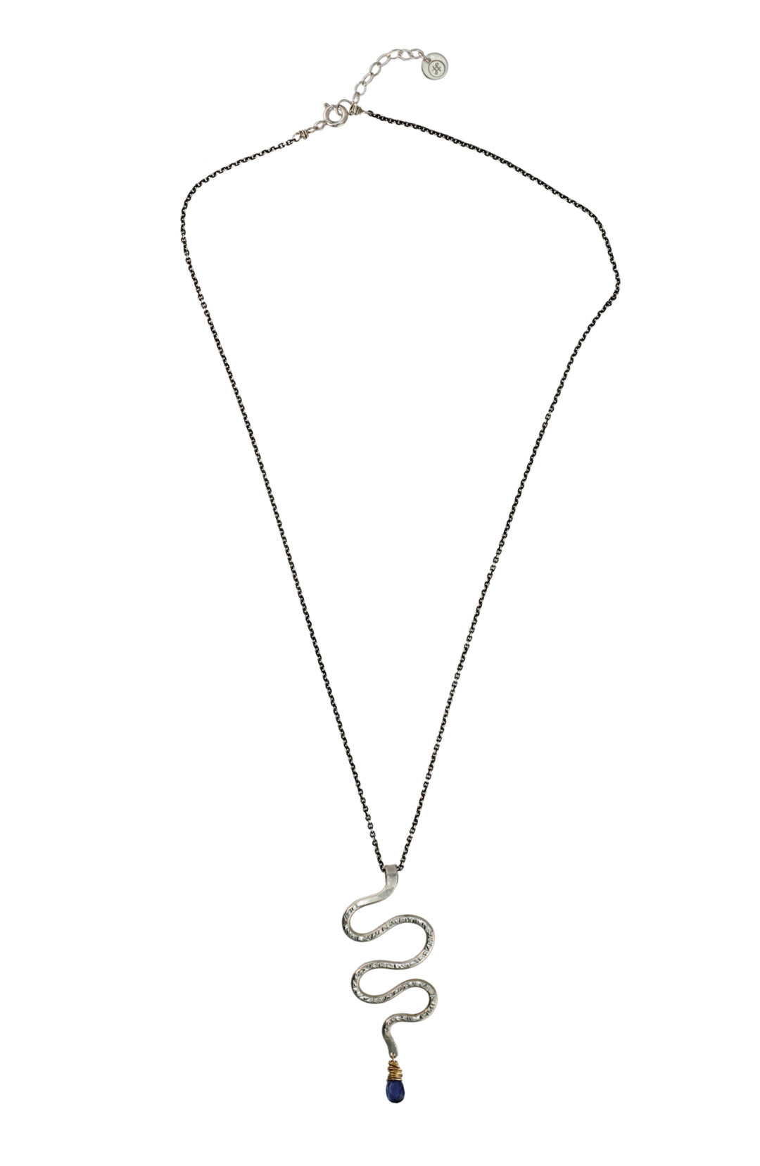Serpent Necklace with Kyanite