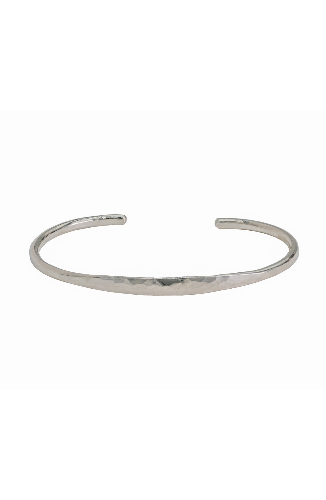 Simpli Cuff - Flat Hammered Top