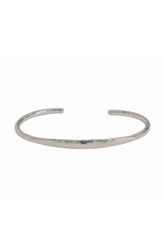 Simpli Cuff - Flat Hammered Top