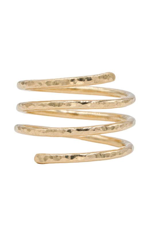 Spiral Ring - 14k Gold Filled