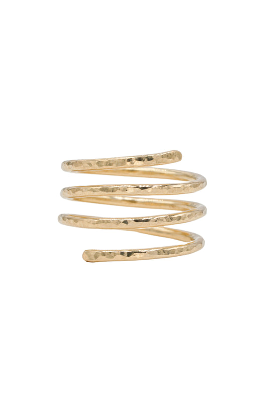 Spiral Ring - 14k Gold Filled