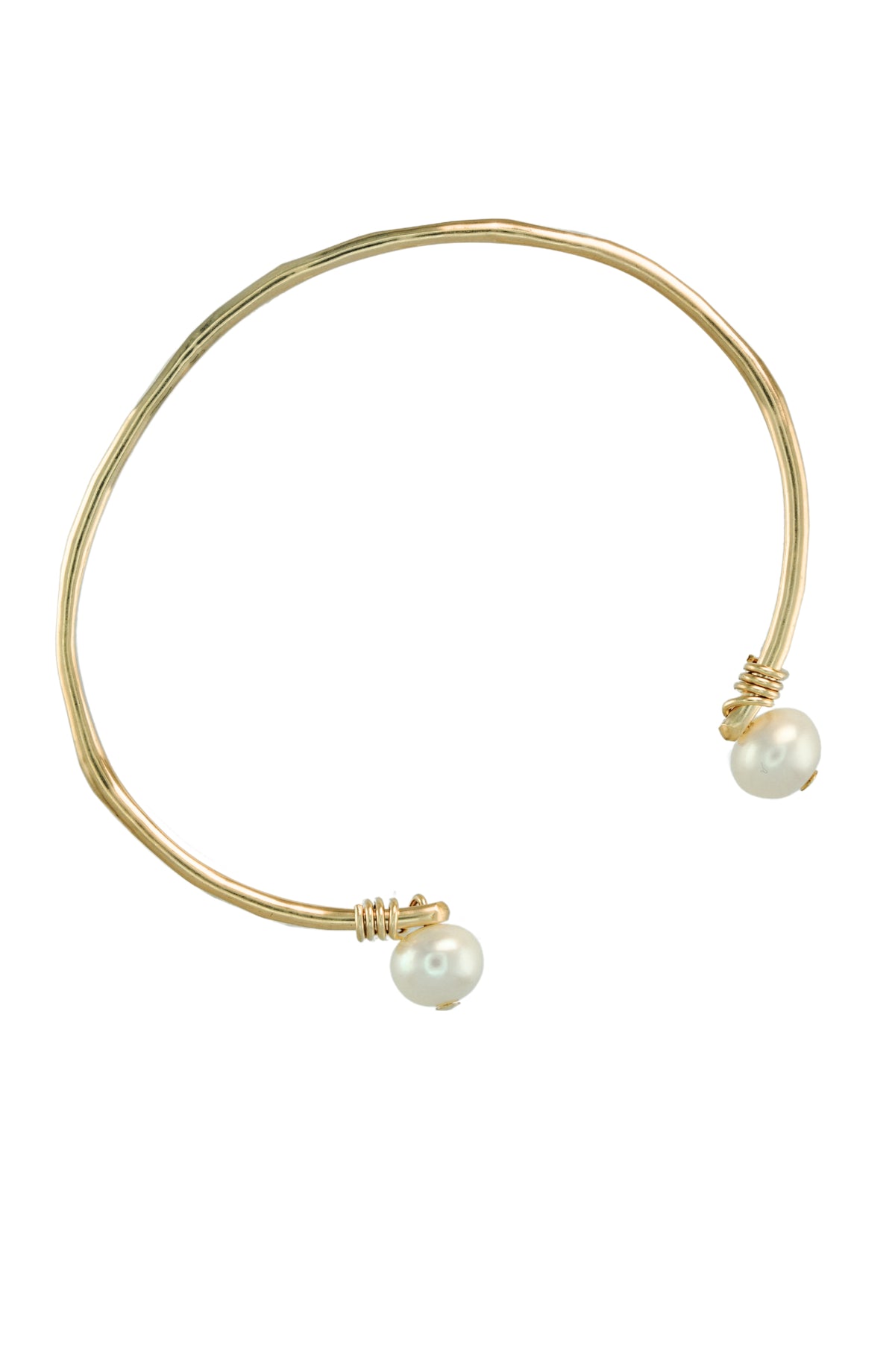 Vida Pearl Cuff in 14k gold filled, view 4
