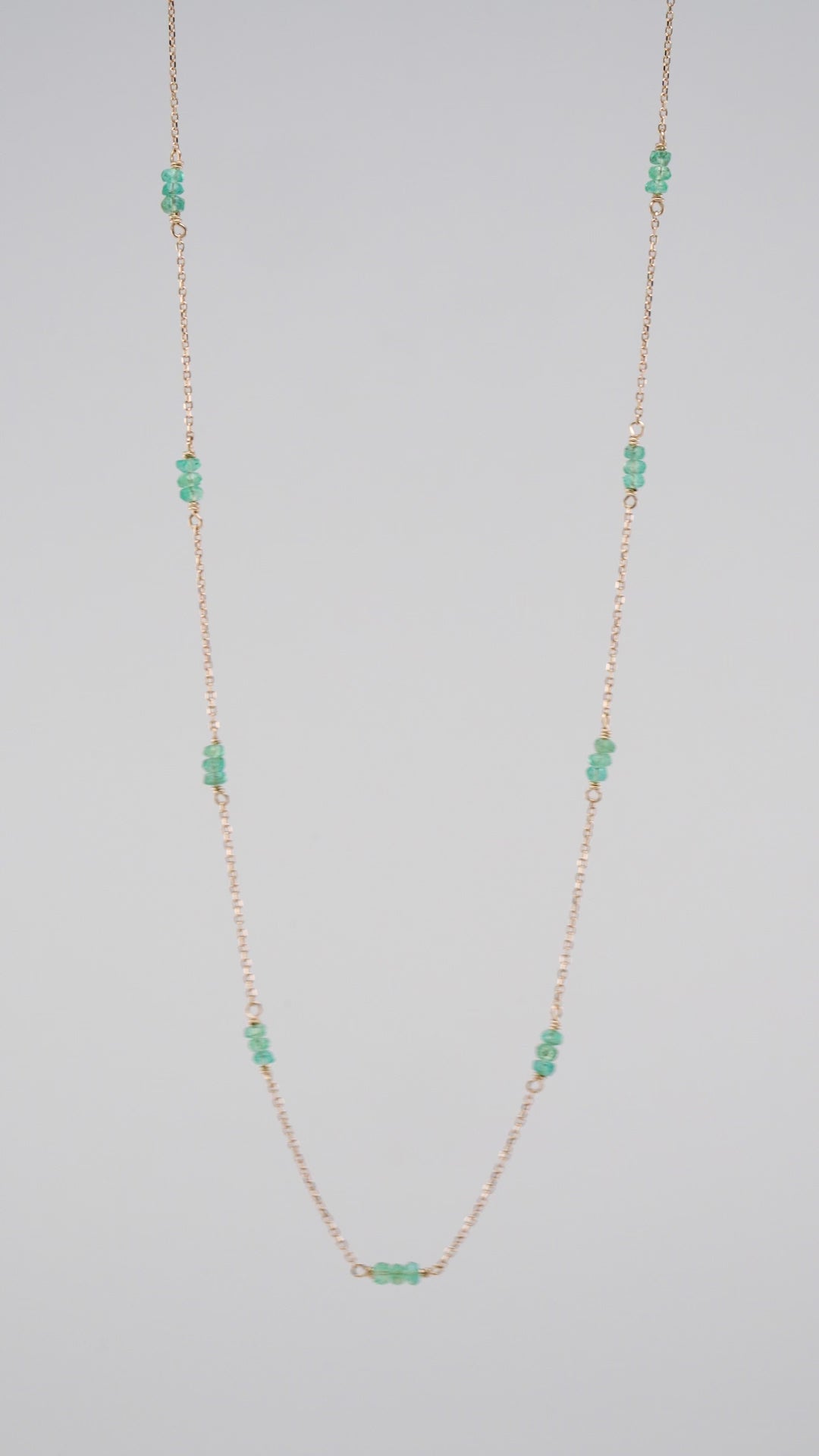 Lucky Emerald Necklace Video