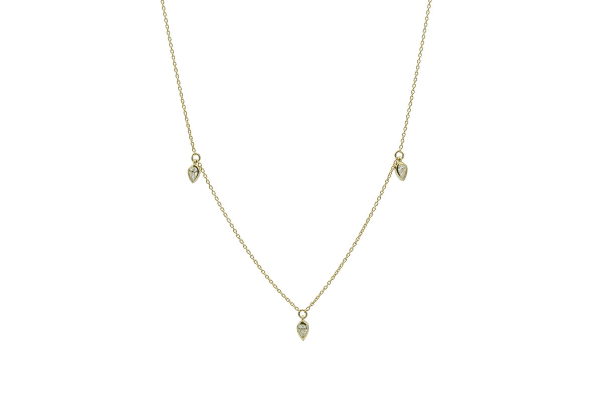 Trio Diamond Necklace