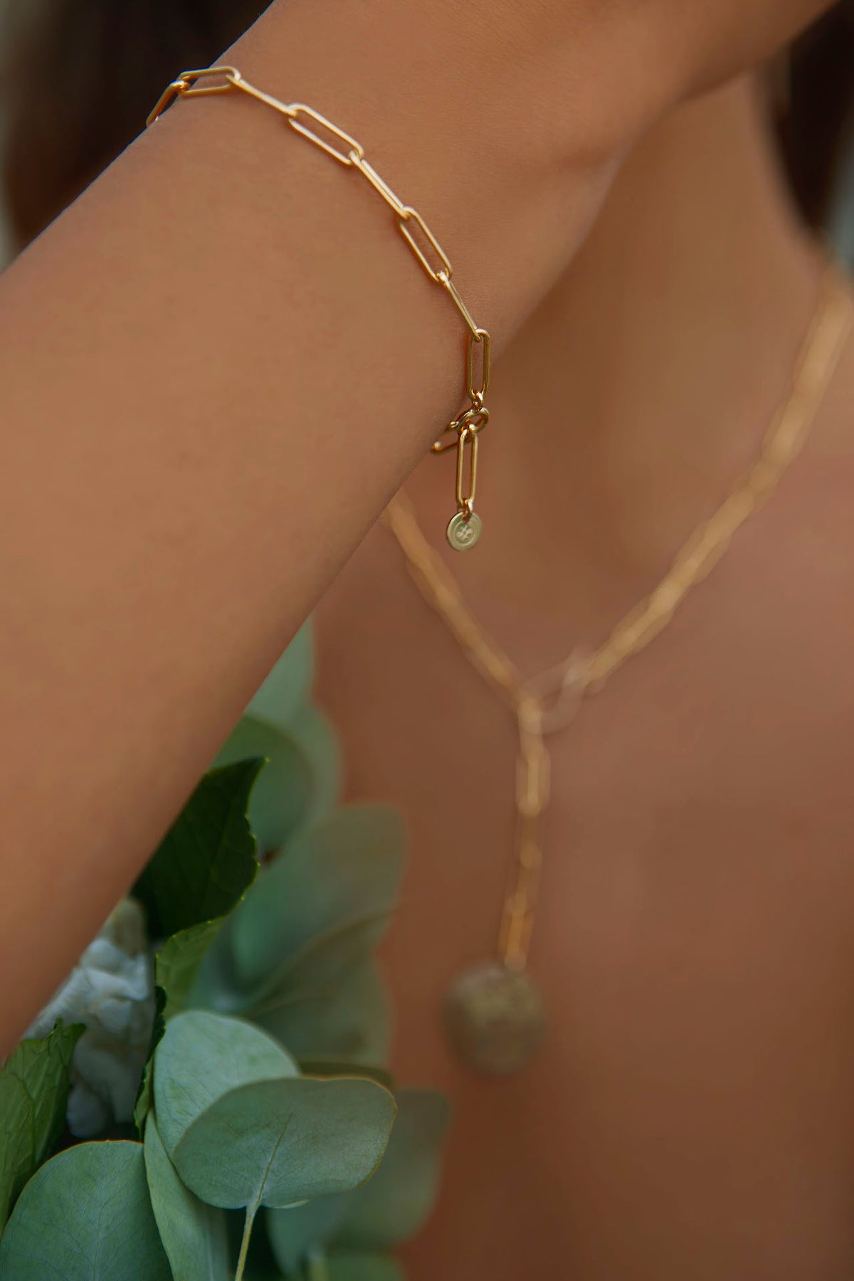 Veda Bracelet in 14k gold filled, view 3
