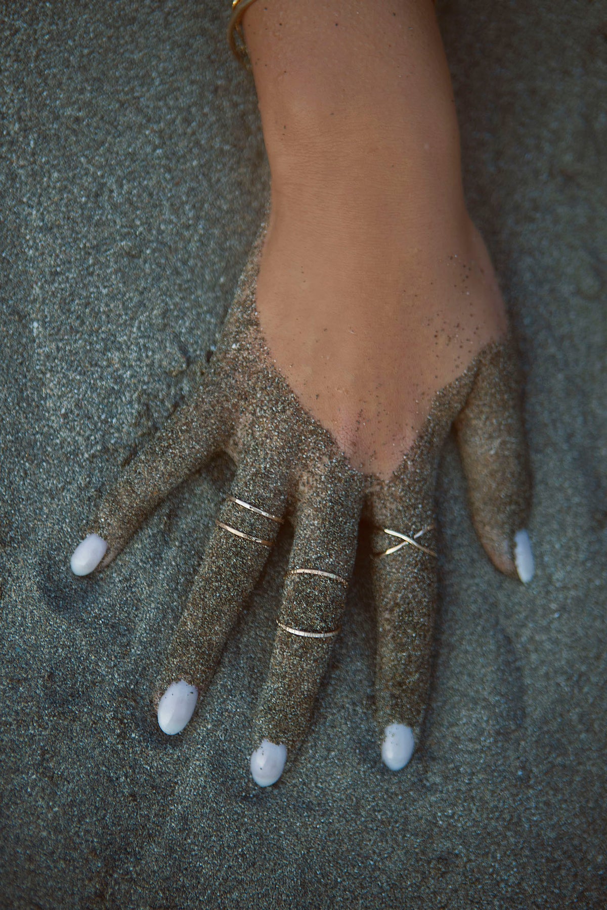 Entrambi Ring in 14k gold filled, detail