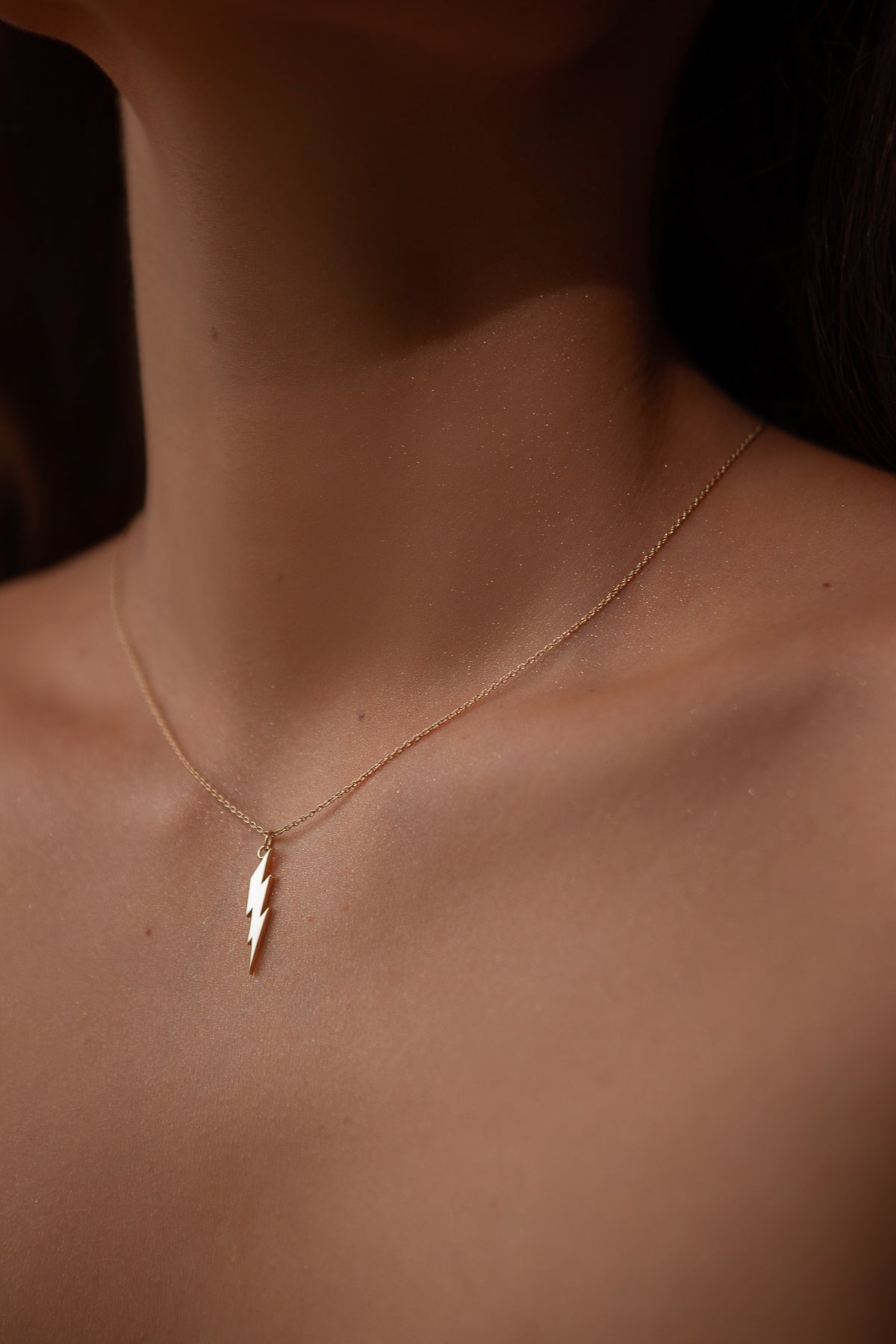 Lightning Necklace, detail