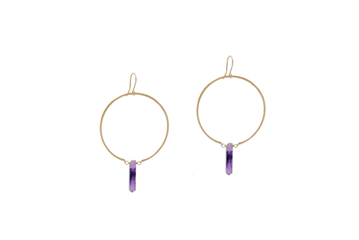 Iris Earrings
